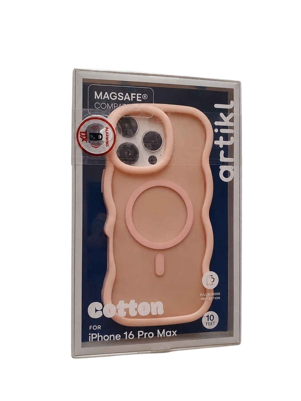 Artikl Cotton MagSafe Compatible iPhone 16 Pro Max Case - Blush Pink